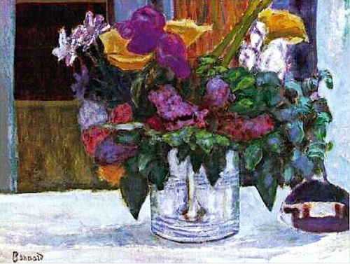 Pierre Bonnard Iris et lilas 1920