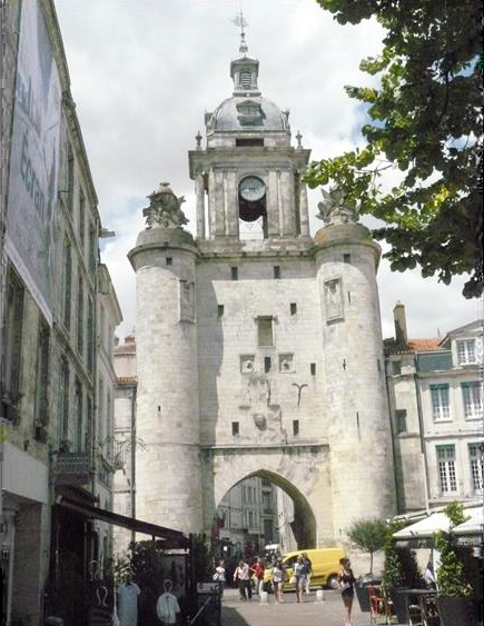 La Rochelle. Porte de l'Horloge
